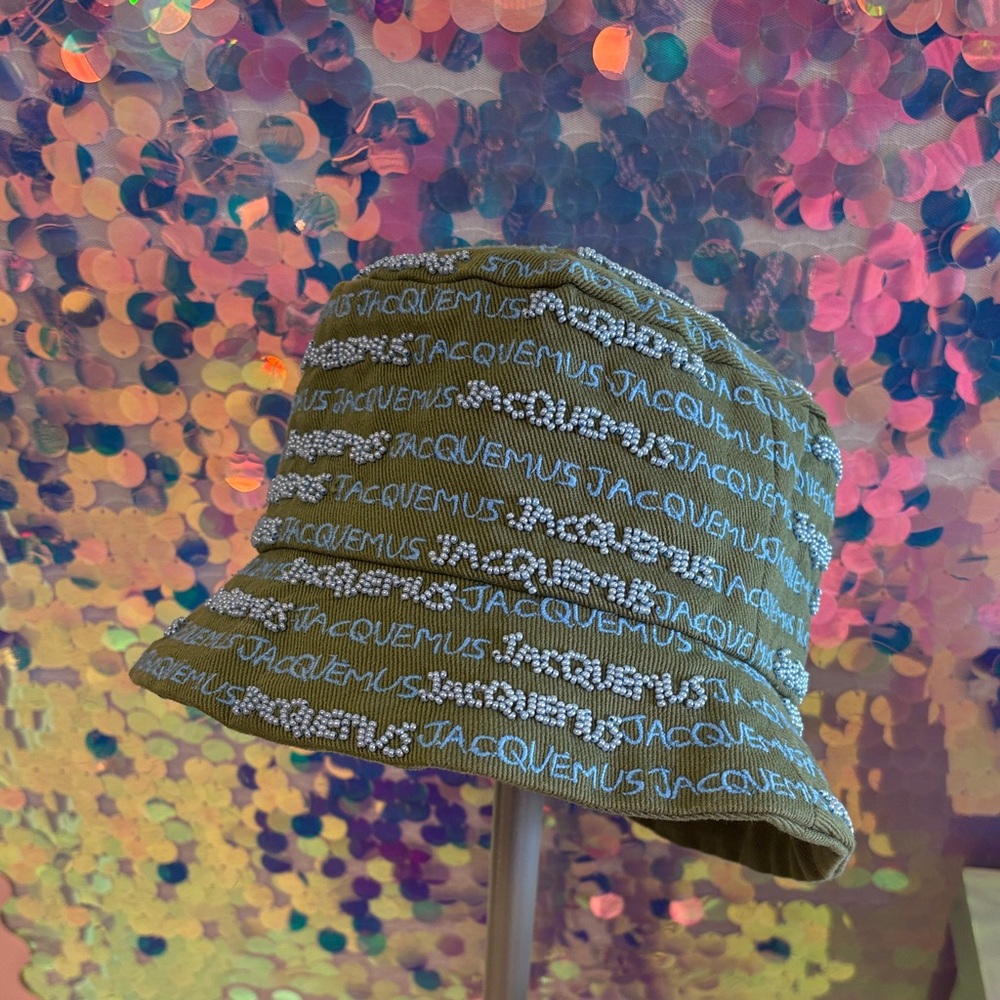 Jacquemus Khaki Le Bob Bucket Hat